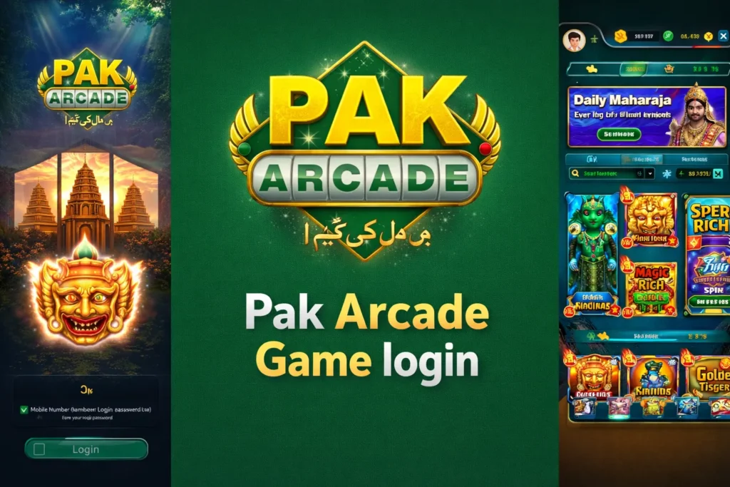 Pak Arcade Login: A Complete Step by Step Guide 1 Pak Arcade Game Login