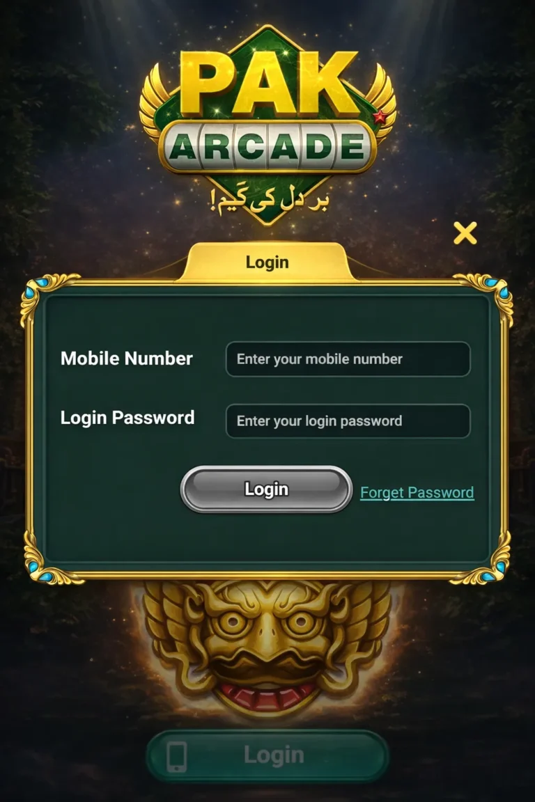 How To Login Pak Arcade Game 3 login Pak Arcade Game