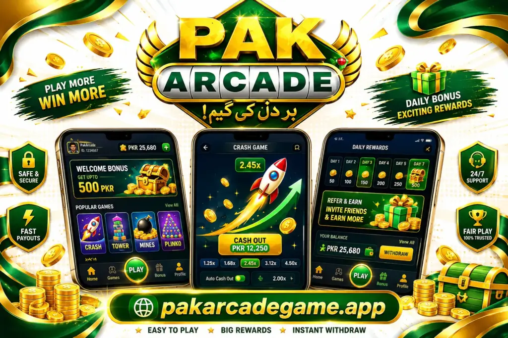Pak Arcade Game Download APK Latest Version For Android 2 Pakarcade game pk